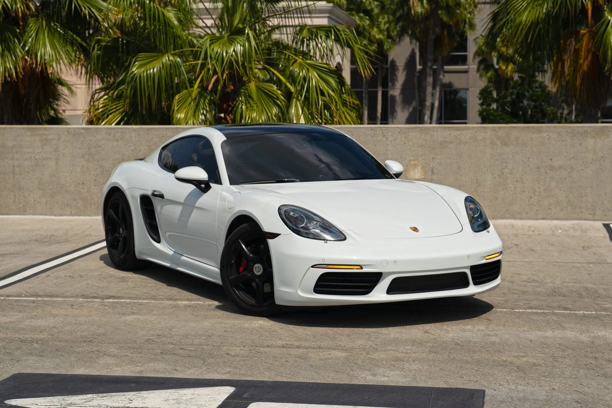 2018 Porsche 718 Cayman front view Columbus Ohio